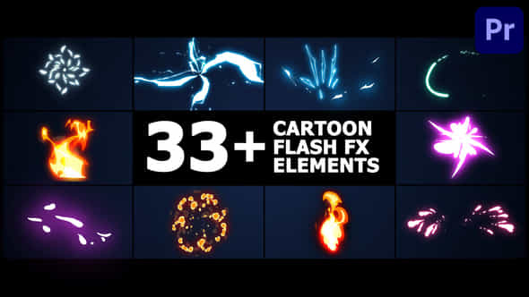 Cartoon Flash FX - VideoHive 38088504