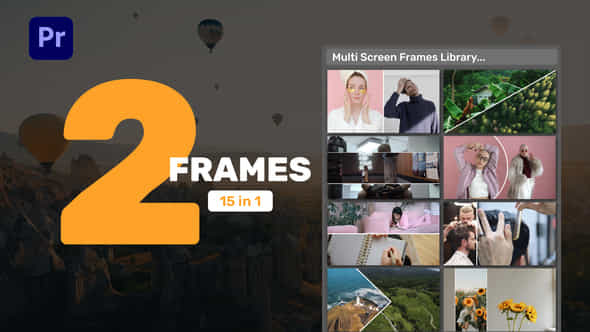 Multi Screen Frames - VideoHive 39235690