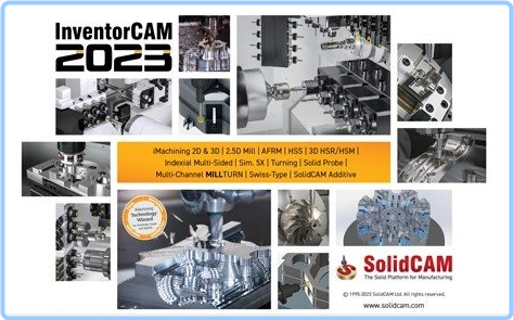 InventorCAM 2023 SP3 HF2 For Autodesk Inventor 2018 2025 X64 Multilingual DcSBPEng_o