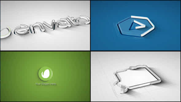 3D Construction Logo - VideoHive 39827846