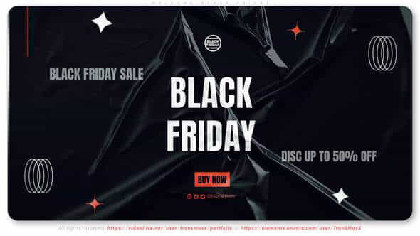 Welcome Black Friday - VideoHive 34795641