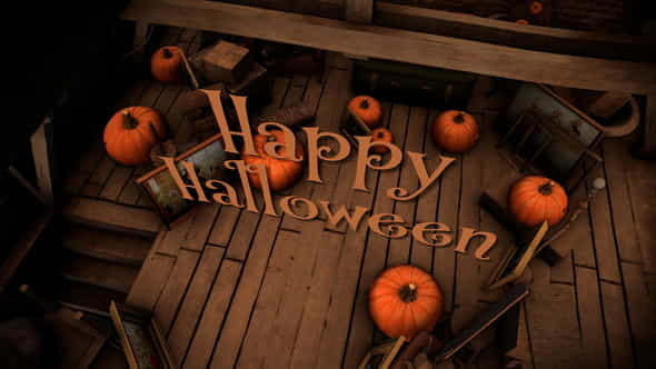 Happy Halloween Slideshow - VideoHive 33812247