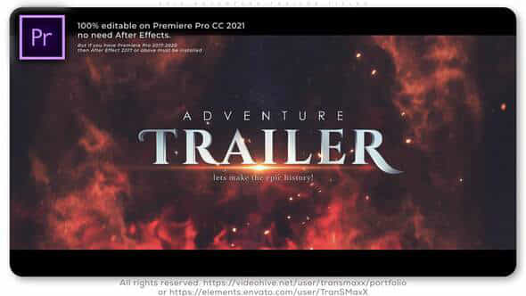 Epic Adventure Trailer - VideoHive 34795609
