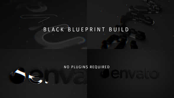 Blue Blackboard Build - VideoHive 34613180