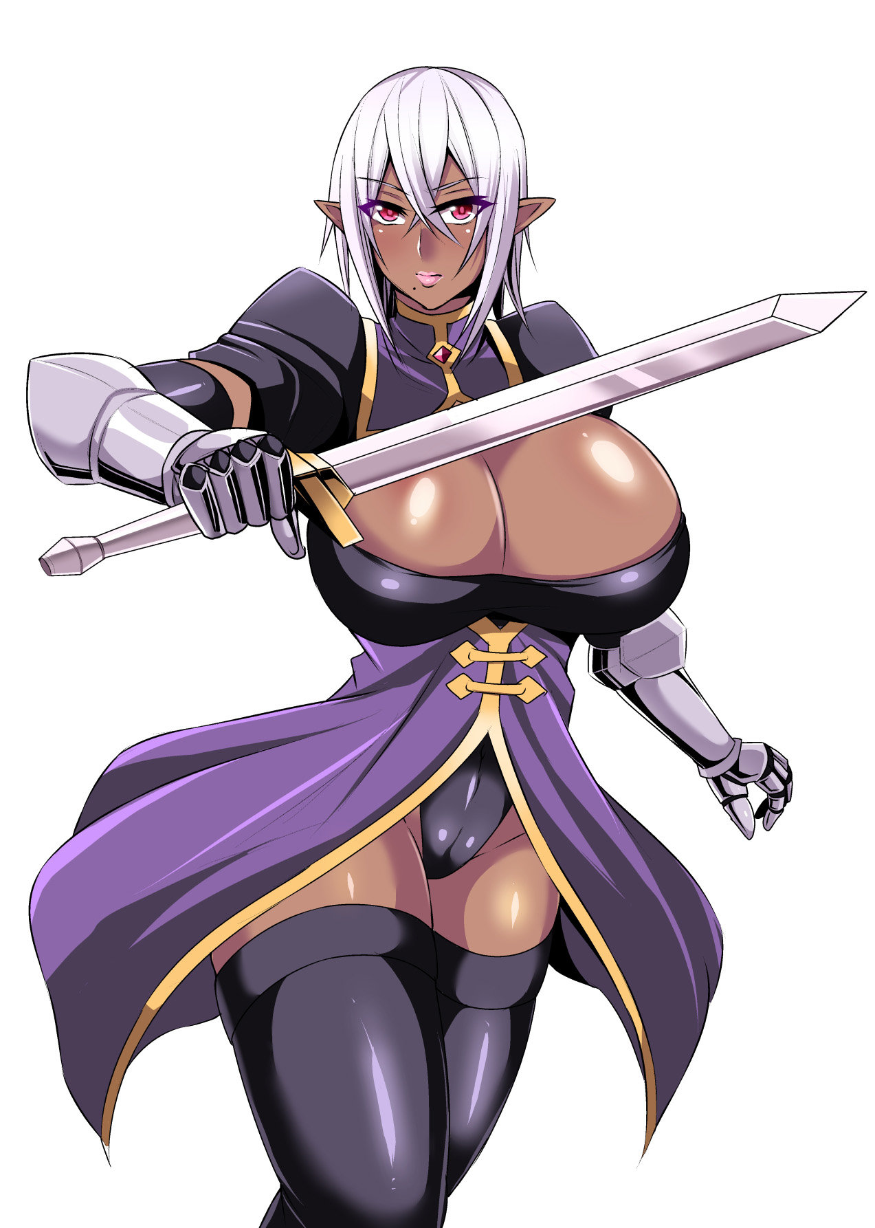 Onna Shougun Artesia - Dark Elf Haramase Choukyou Kiroku - 38