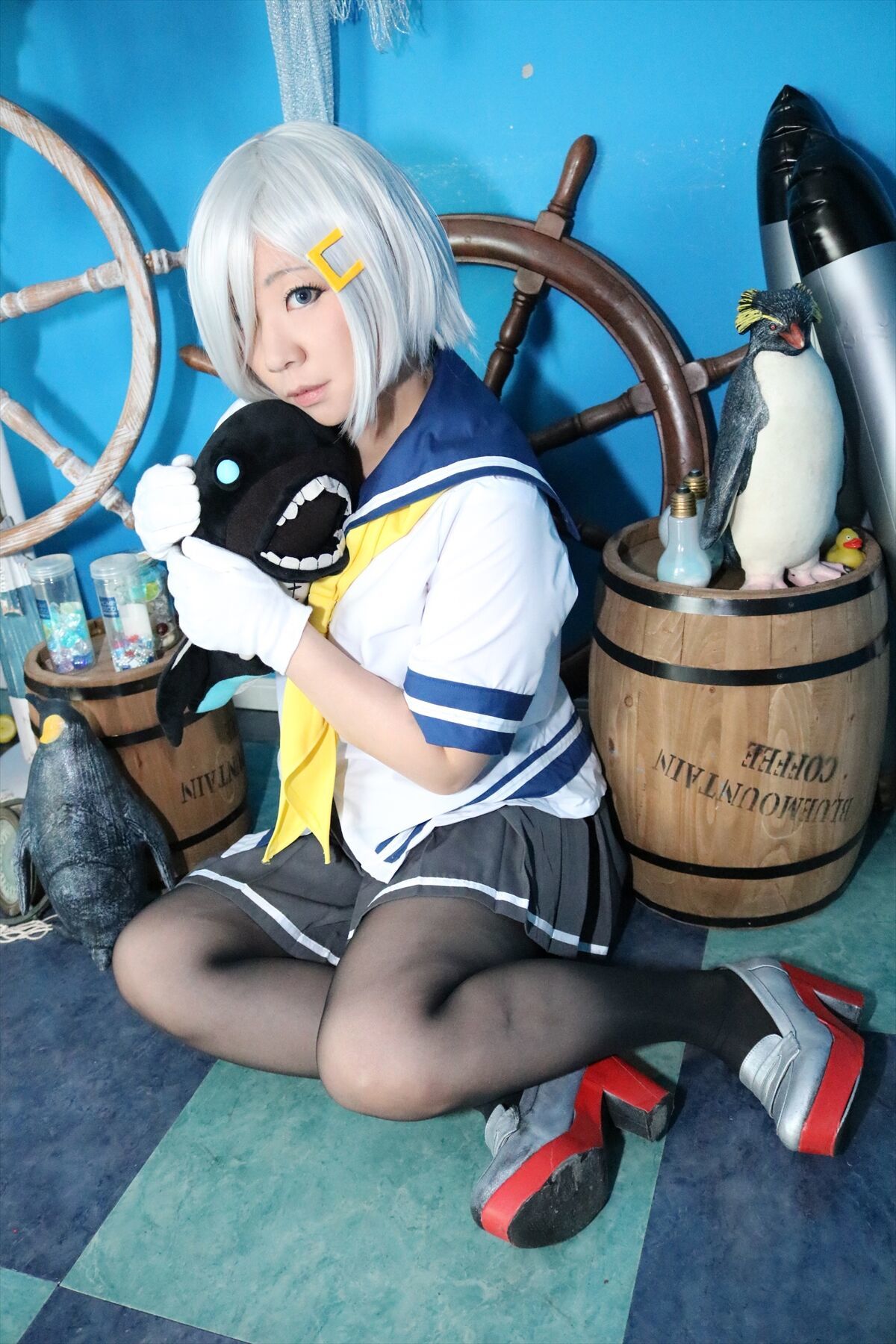 水も滴るいい浜風