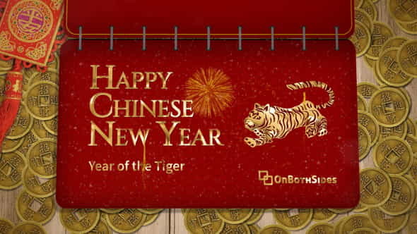 Chinese New Year Booklet Opener - VideoHive 35335963