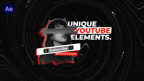 Unique YouTube Elements. - VideoHive 34988043