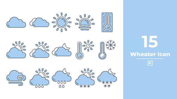 Weather Icon - VideoHive 46355060