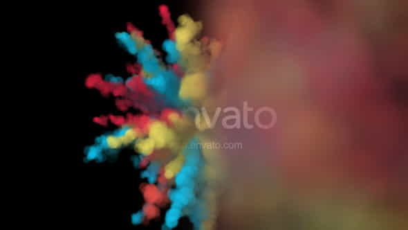 Colorful Explosion Logo - VideoHive 19845669