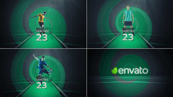 Soccer Players V2 - VideoHive 48778049