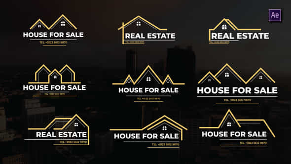 Real Estate Titles - VideoHive 40239198