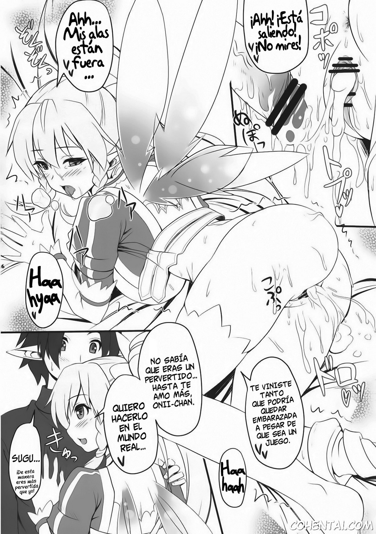 Sister Affection Online (Sword Art Online) xxx comics manga porno doujin hentai español sexo 