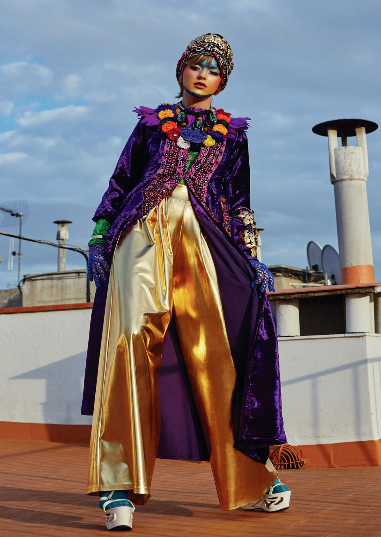 Urban Shamans / Daisy Freyja and Pablo DLacosta by Julia Buruleva Urban Shamans / Daisy Freyja and Pablo DLacosta by Julia Buruleva