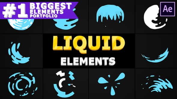 Liquid Circles | After Effects - VideoHive 28475653