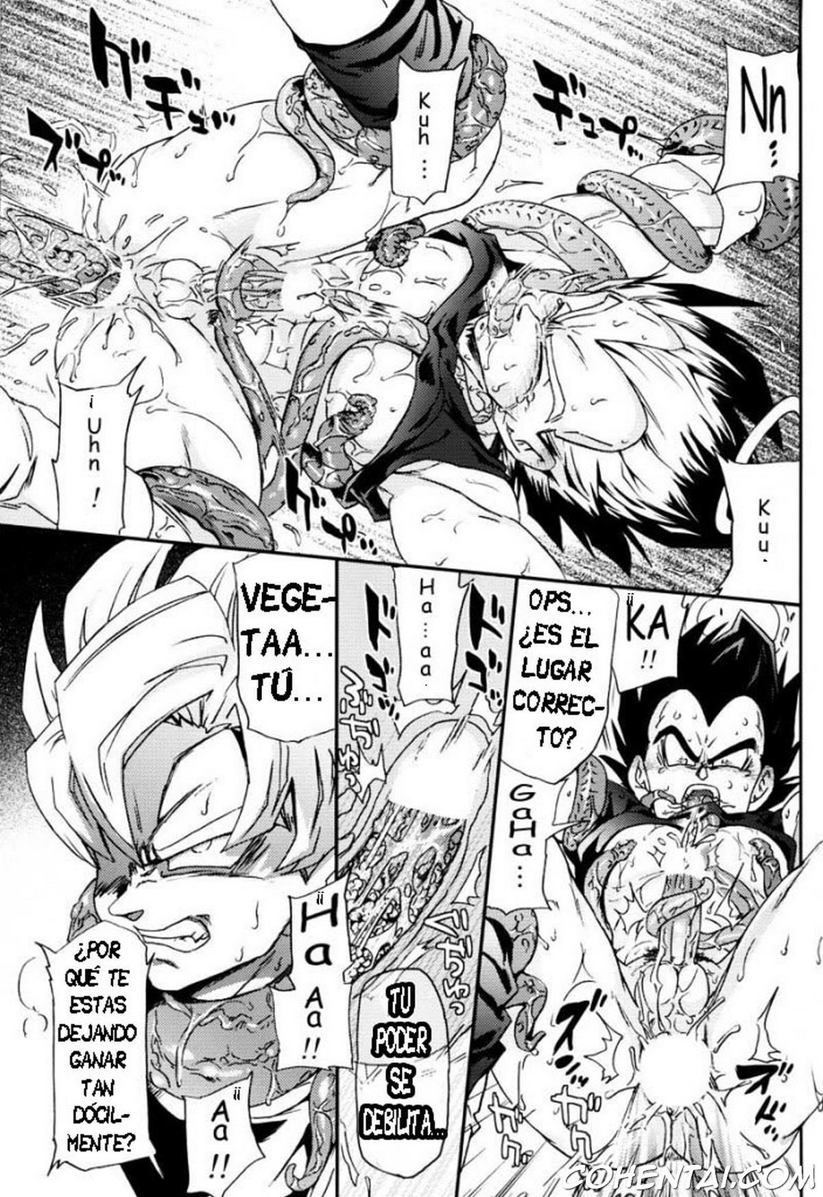 MONSTRUO (Dragon Ball Z) xxx comics manga porno doujin hentai español sexo 