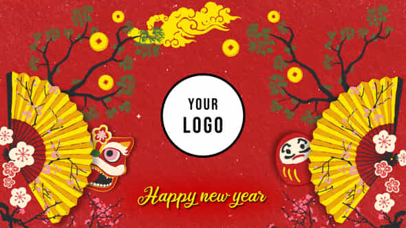 Chinese Logo Reveal - VideoHive 35424446