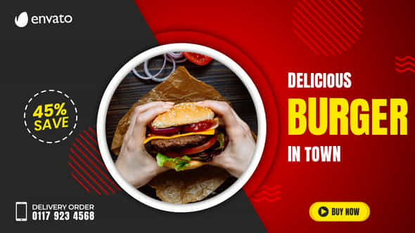 Fast Food Promo - VideoHive 43055549
