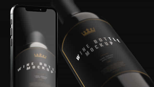 Red Ritual Wine Mockup - VideoHive 58893395