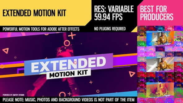 Extended Motion Kit - VideoHive 25410555