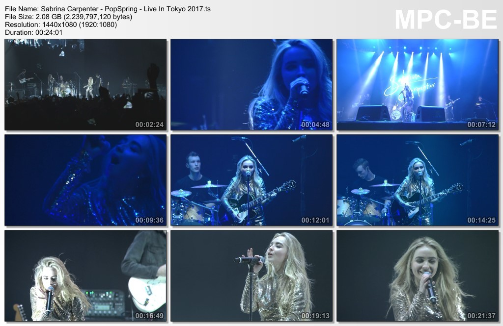 HDTV - Sabrina Carpenter - PopSpring - Live In Tokyo 2017 | ShareMania.US