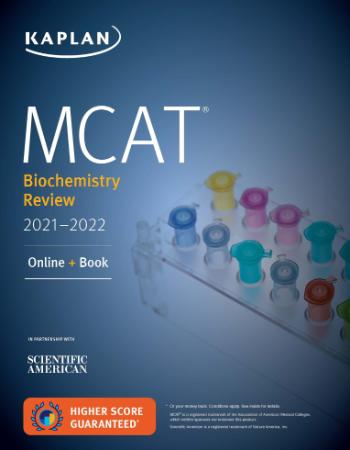 MCAT Biochemistry Review 2021 (Kaplan Test Prep) (2022)
