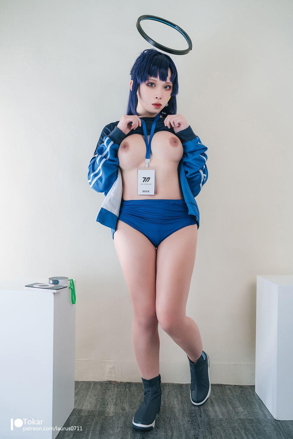 Coser@Tokar浵卡: 早濑优香(体操服) Hayase Yuuka (Gym ver) (45 photos)(3)