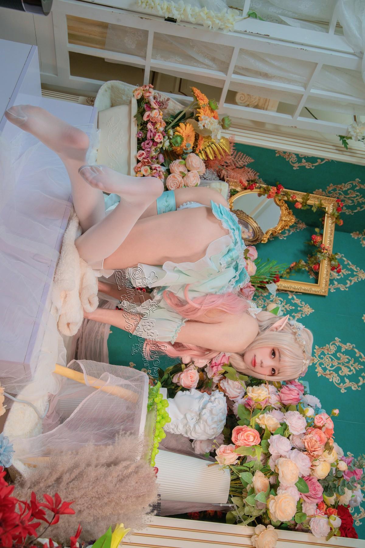 Cosplay 黏黏团子兔 豌豆公主的秘密花房(31)
