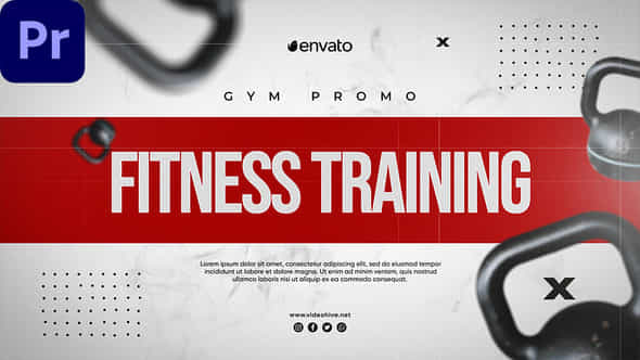 Fitness Training Gym - VideoHive 40278463