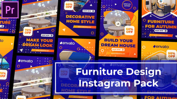 Furniture Design Instagram - VideoHive 47547812