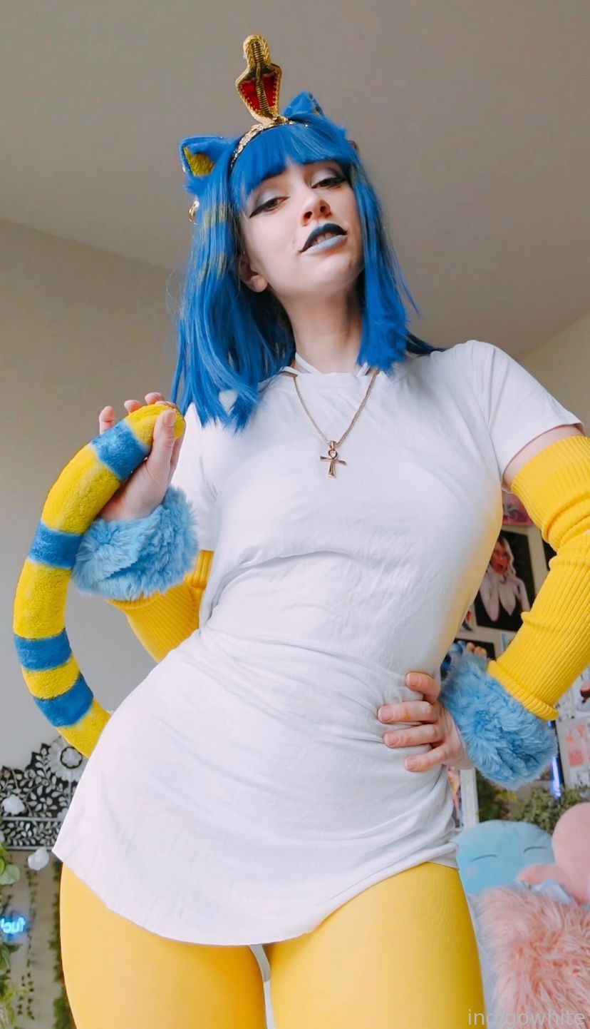 Indigo White - Ankha