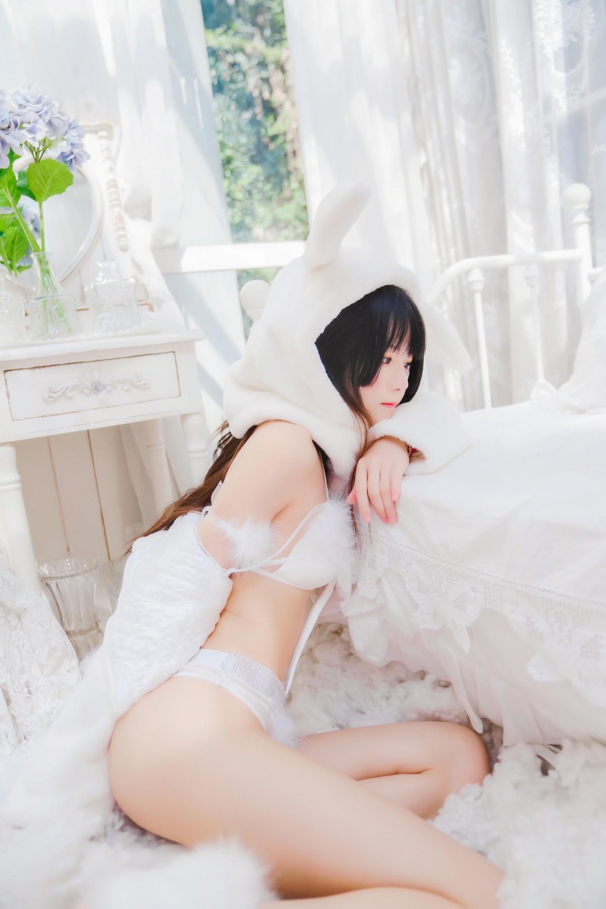 Cosplay 桜桃喵 小白兔 Set.01(34)