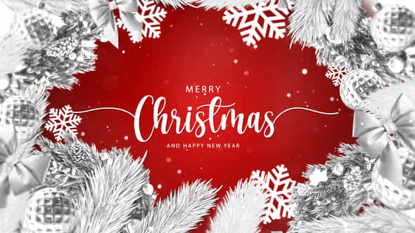 Christmas Text Logo Reveal - VideoHive 35302582