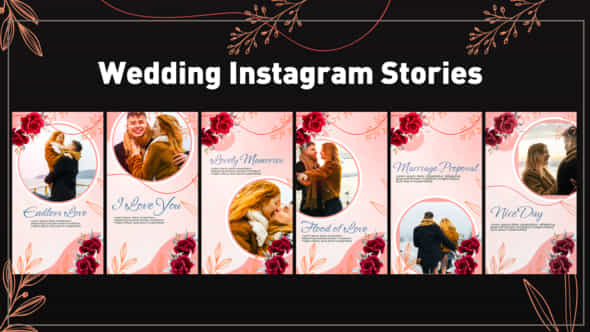 Wedding Instagram Stories - VideoHive 48128017