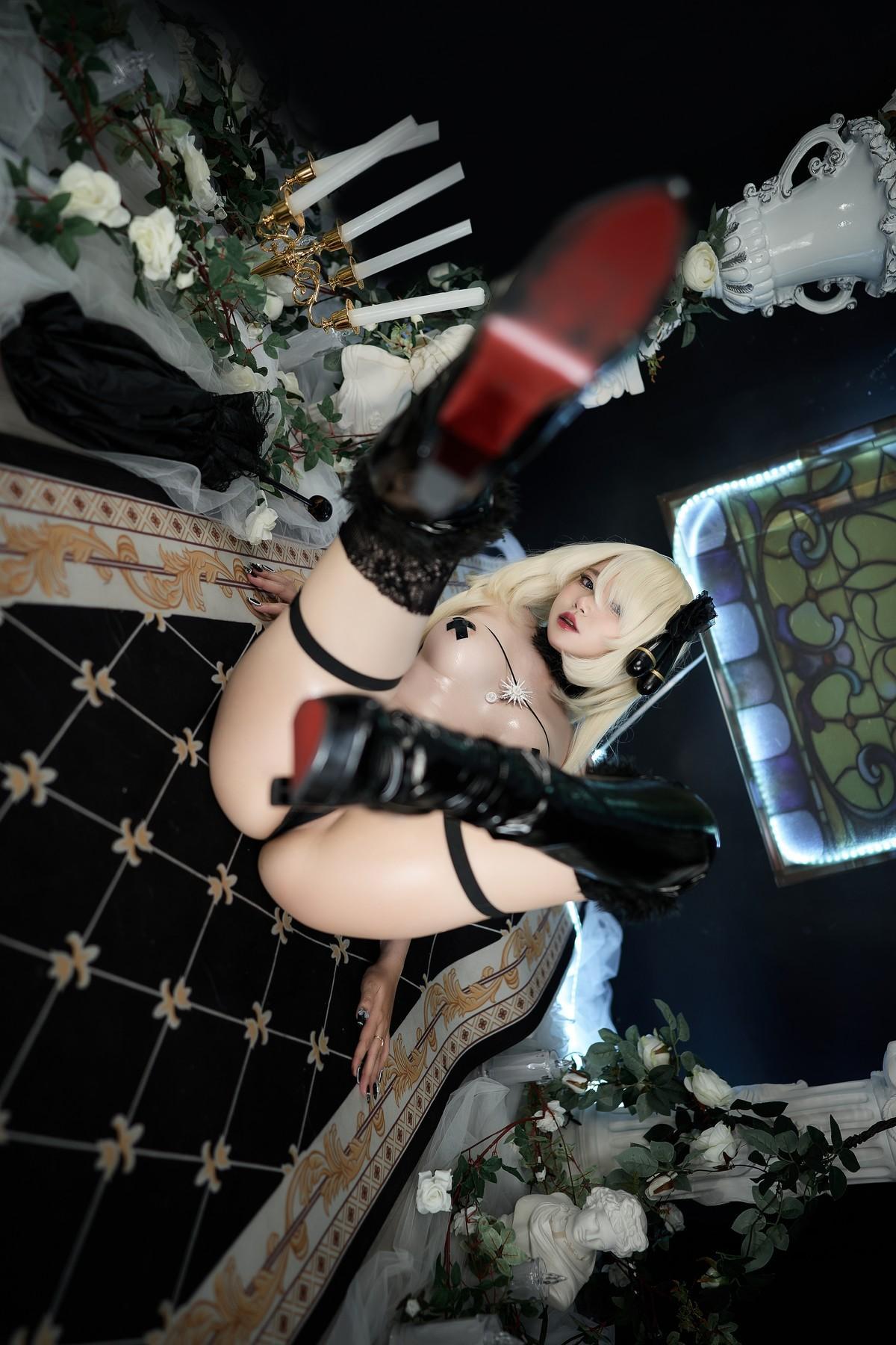 Cosplay 洛璃LoLiSAMA 暗黑小红帽(30)