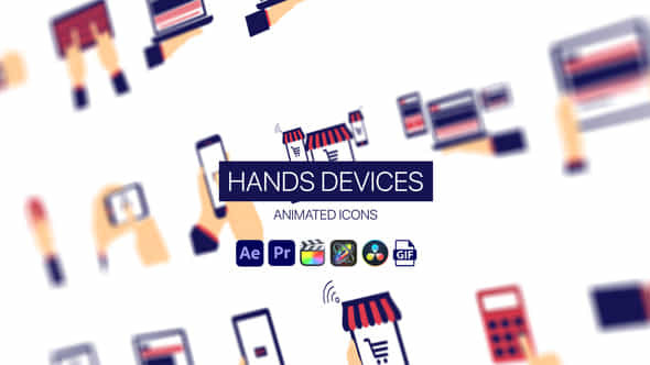 Hands Devices Animated - VideoHive 44951474