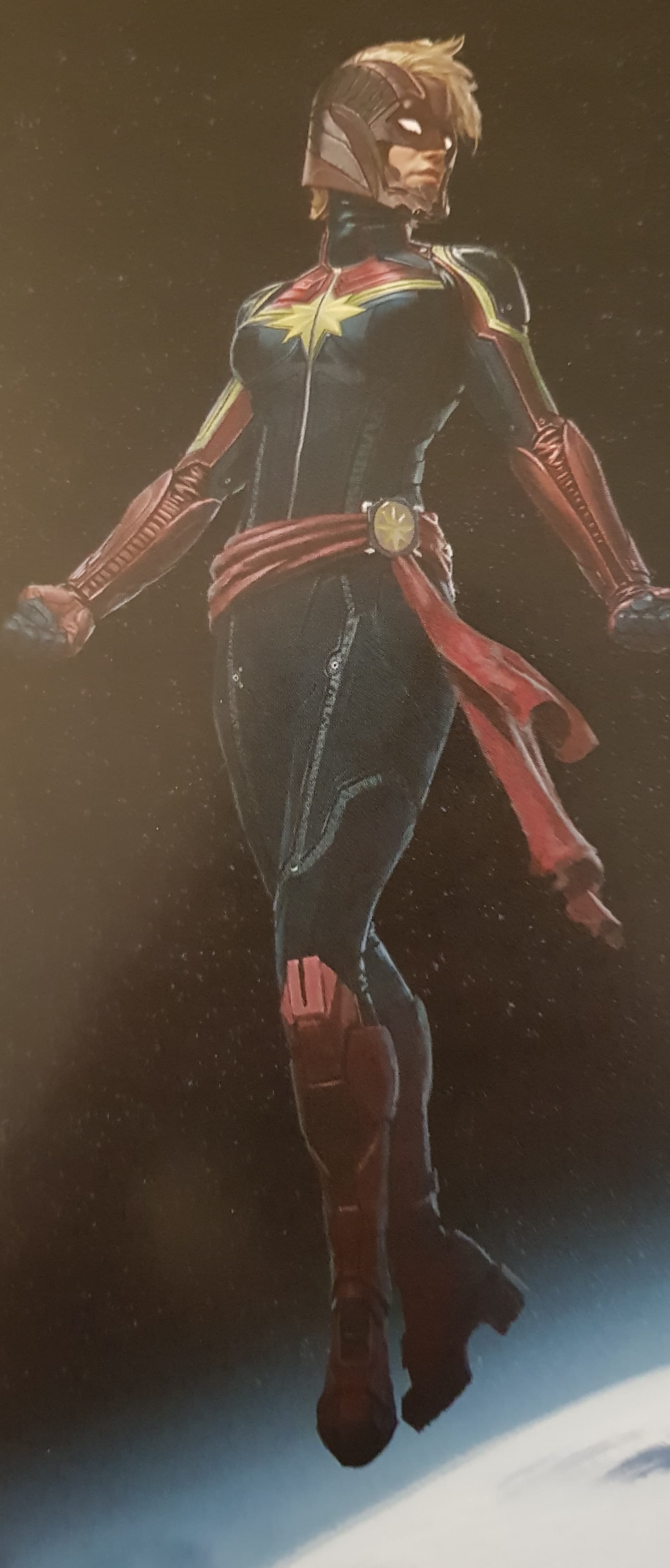 Captain Marvel Concept Art Features Some Crazy Alternate Suit Designs