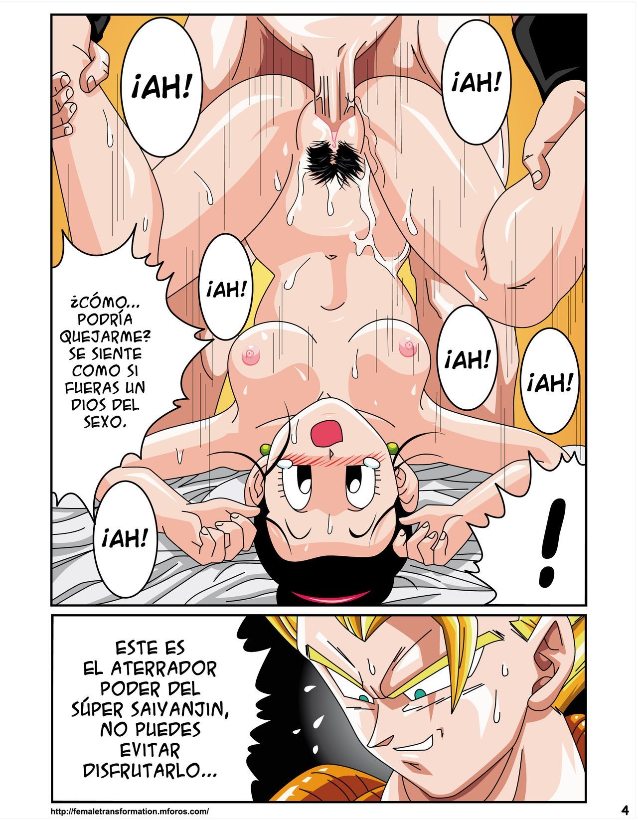&#91;Rehabilitation (Garland)&#93; Dragon Ball H – Super Saiyajin Sexual - 4