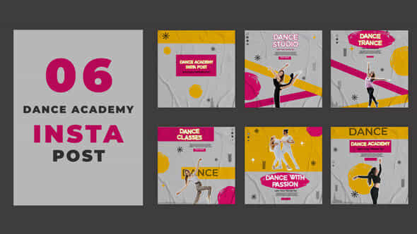 Dance Class Academy - VideoHive 39215634