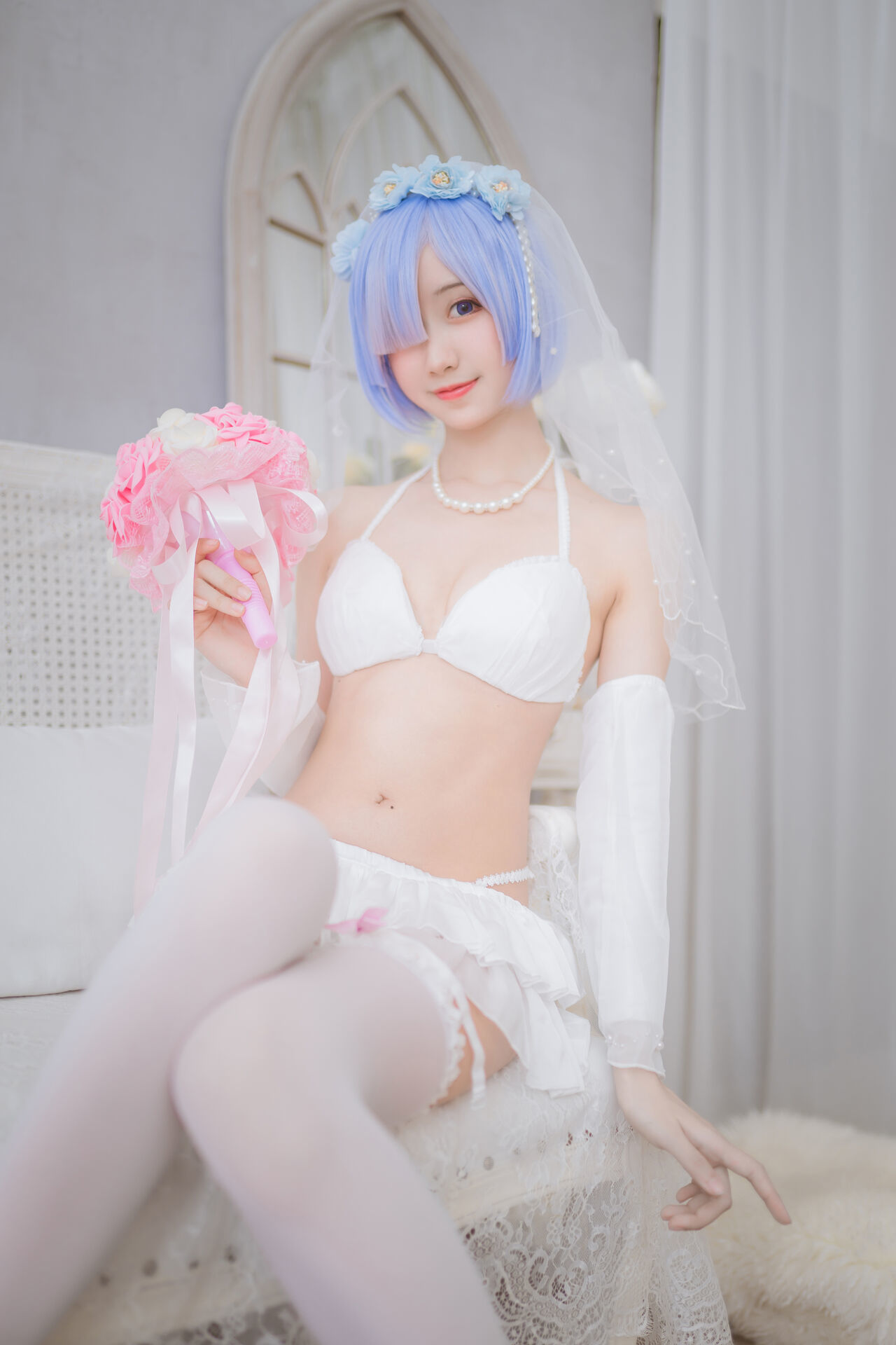 [木绵绵OwO] 蕾姆婚纱