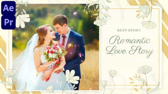 Romantic Love Story || Wedding - VideoHive 35494149