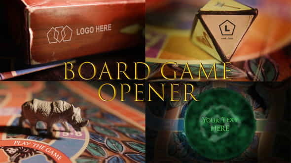 Adventure Board Game Opener - VideoHive 29315802