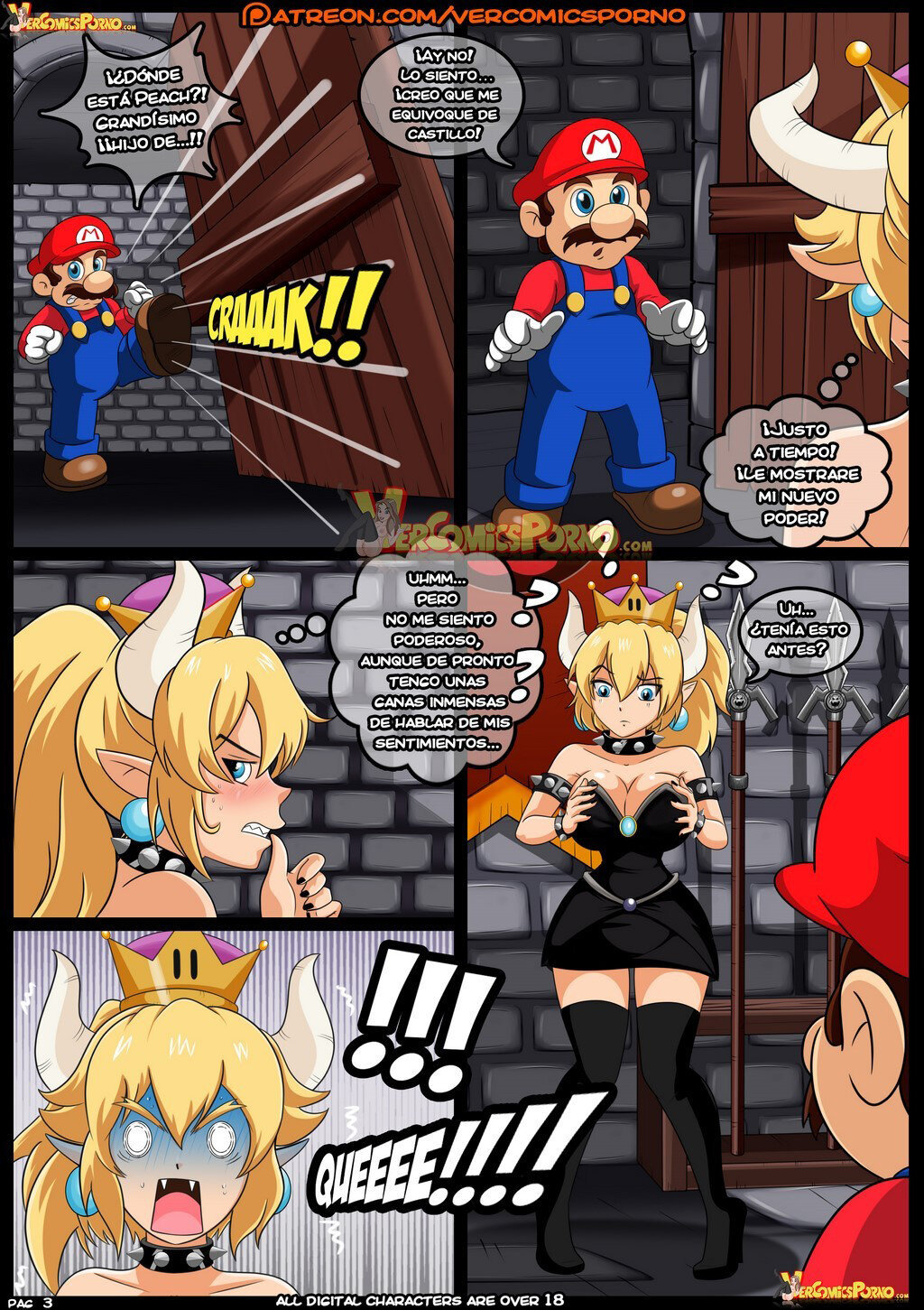 MARIO BROS - BOWSETTE RESCATE - 3