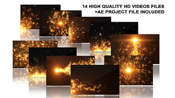 Hot Sparks Pack - VideoHive 4727581