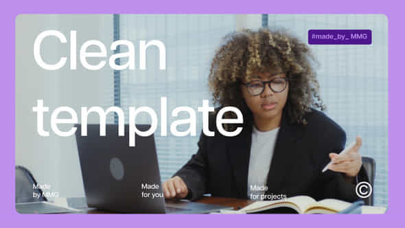 Clean Typographic Intro - VideoHive 56192372