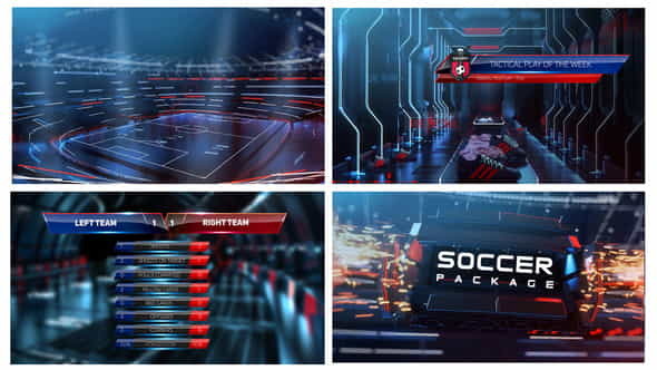 Sports Broadcast Soccer Pack - VideoHive 24105369