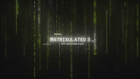 Matrixulated 3 - VideoHive 22666489