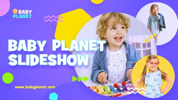 Baby Planet Promo Slideshow - VideoHive 31178438