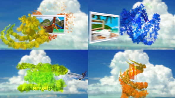 Tropical Particles - VideoHive 10558254