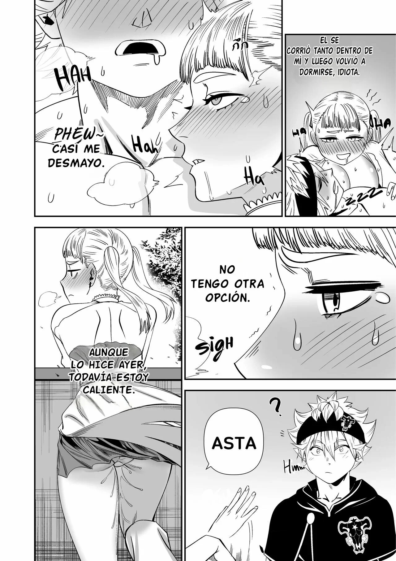 Las aventuras de asta con Noelia y mimosa - 11